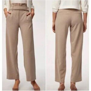 Babaton Jermaine Blush Pink Wide Leg Casual Pant Sz 10